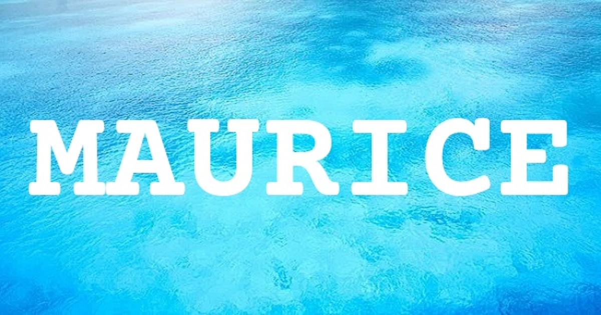MAURICE 英文名字意義