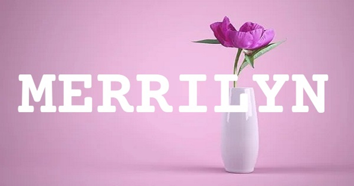 MERRILYN 英文名字意義