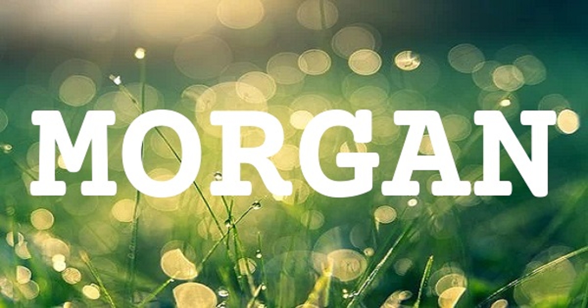 MORGAN 英文名字意義