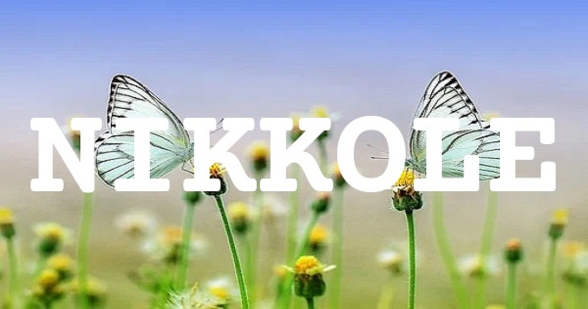 NIKKOLE 英文名字意義
