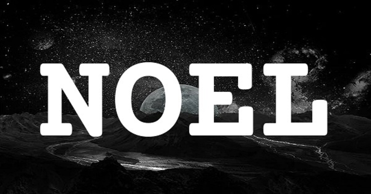 NOEL 英文名字意義