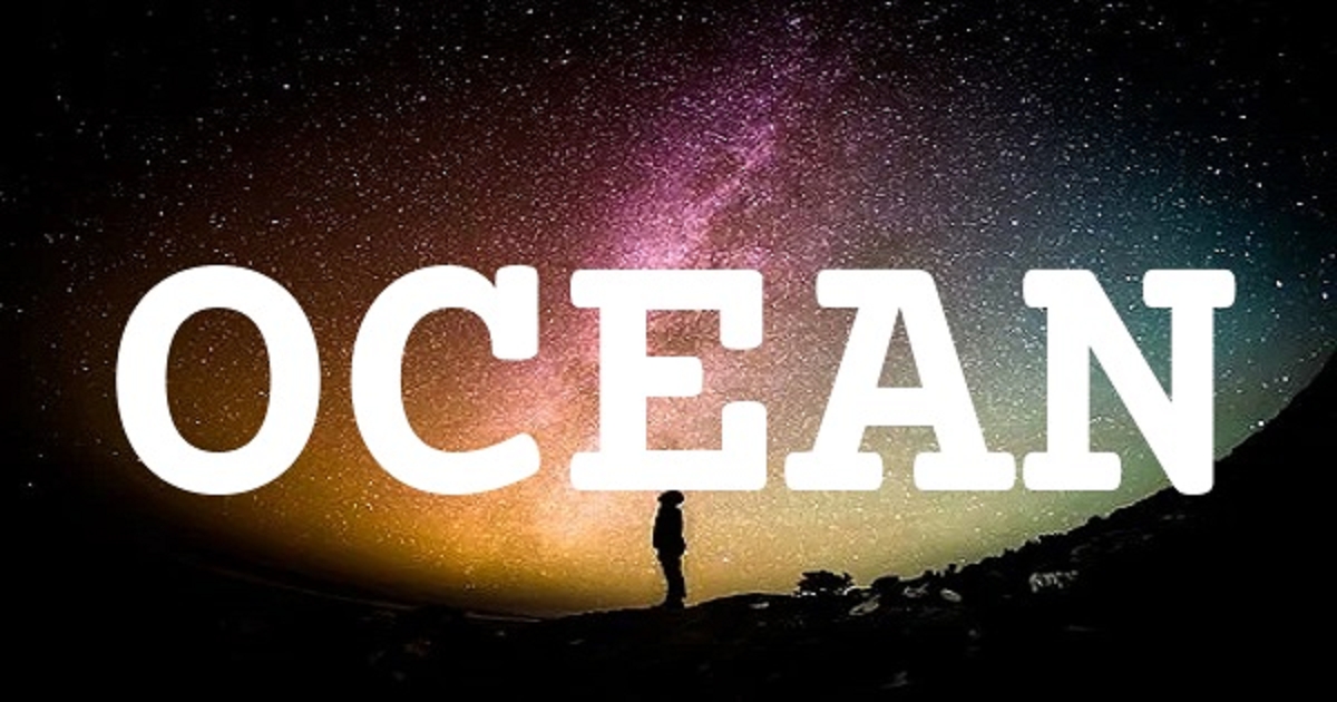 OCEAN 英文名字意義