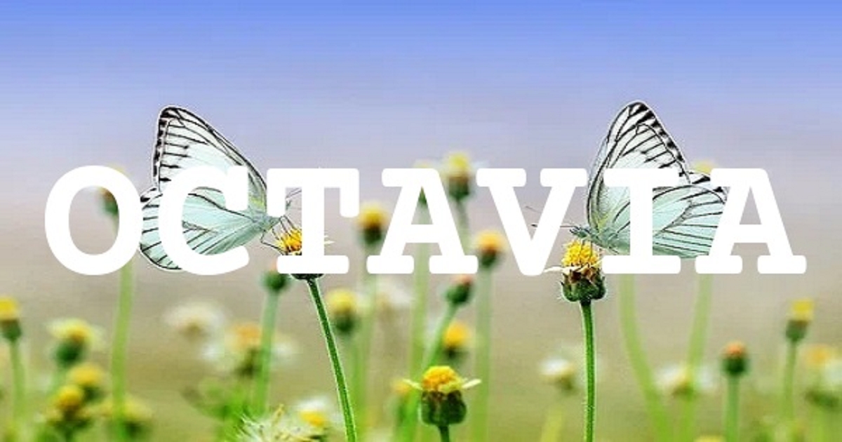 OCTAVIA 英文名字意義