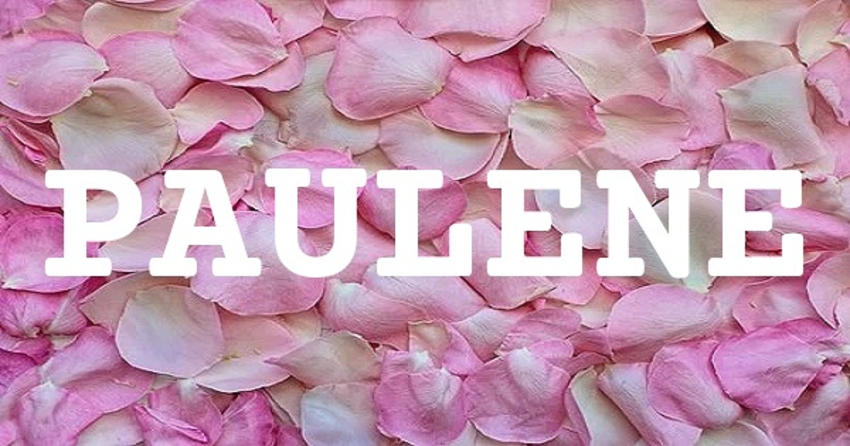PAULENE 英文名字意義