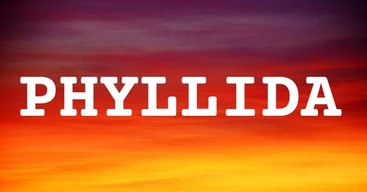 PHYLLIDA 英文名字意義