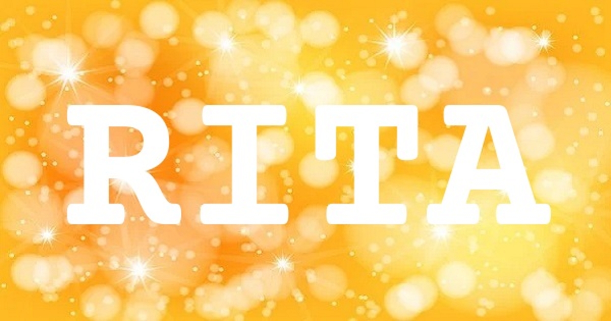 RITA 英文名字意義