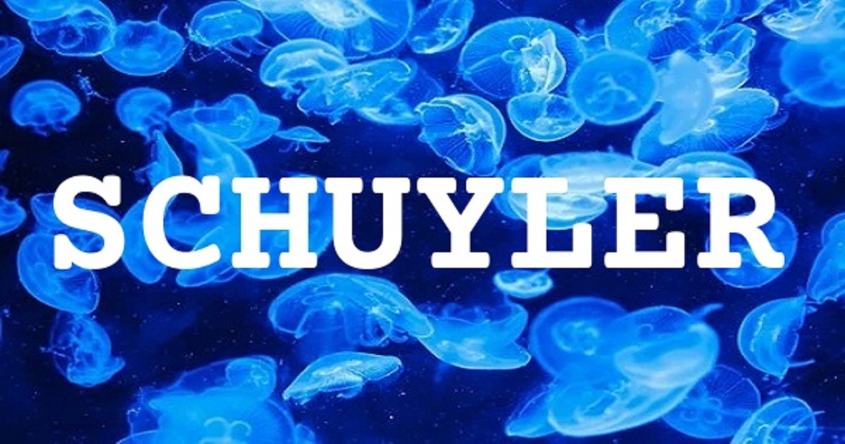 SCHUYLER 英文名字意義