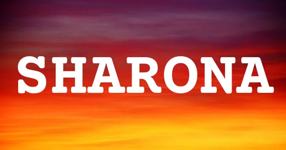 SHARONA 英文名字意義