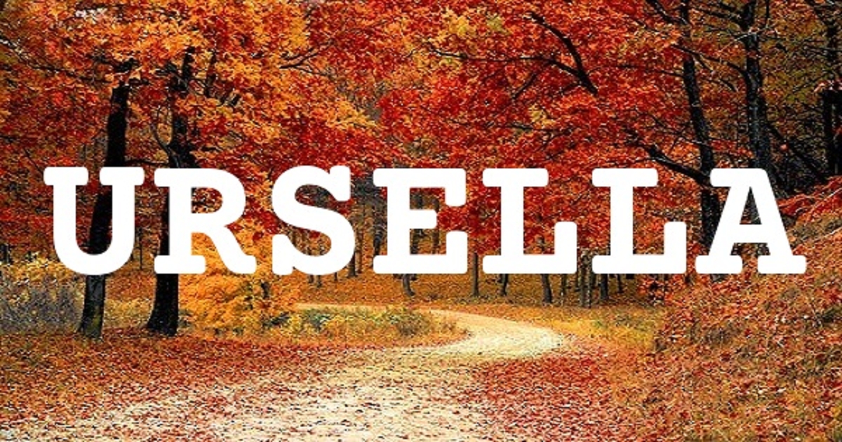URSELLA 英文名字意義