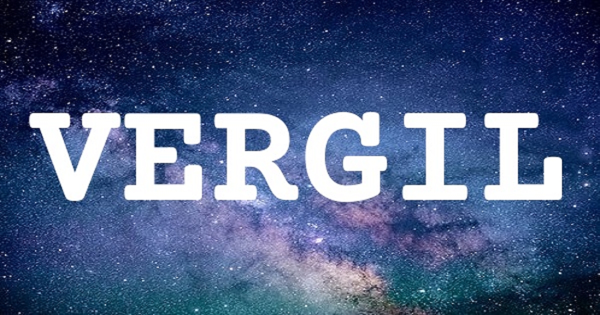 VERGIL 英文名字意義