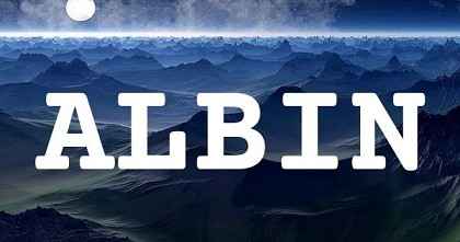 ALBIN英文名字意義