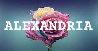 ALEXANDRIA英文名字意義