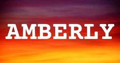 AMBERLY英文名字意義