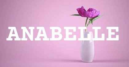 ANABELLE英文名字意義