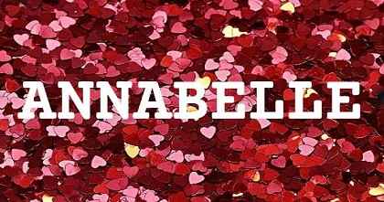 ANNABELLE英文名字意義