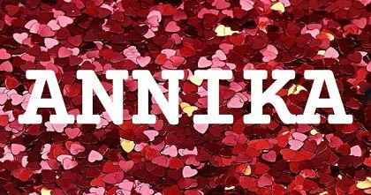 ANNIKA英文名字意義