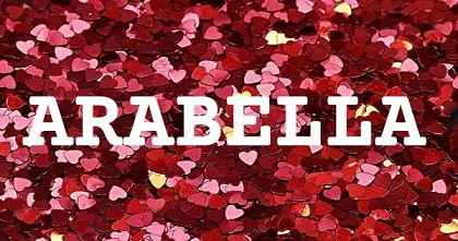 ARABELLA英文名字意義