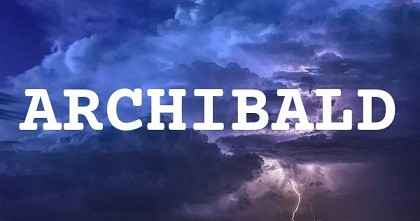 ARCHIBALD英文名字意義