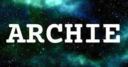 ARCHIE英文名字意義