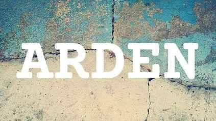 ARDEN英文名字意義