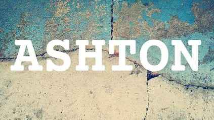 ASHTON英文名字意義