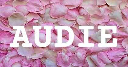 AUDIE英文名字意義