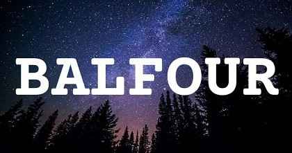 BALFOUR英文名字意義