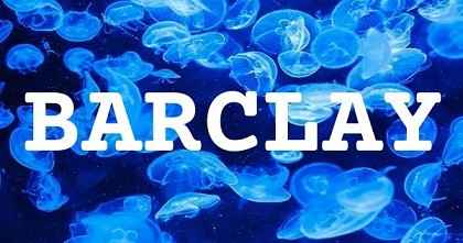 BARCLAY英文名字意義