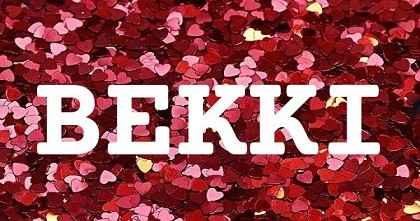 BEKKI英文名字意義