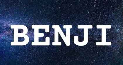 BENJI英文名字意義
