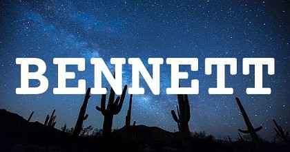 BENNETT英文名字意義