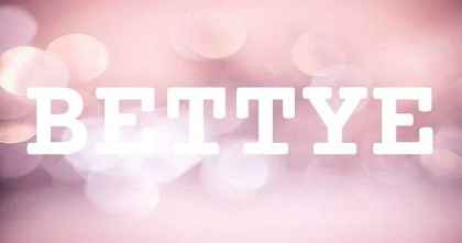 BETTYE英文名字意義