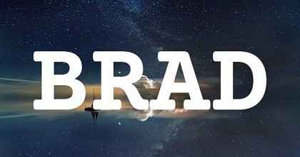 BRAD英文名字意義