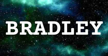 BRADLEY英文名字意義