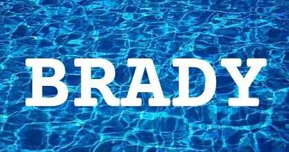 BRADY英文名字意義