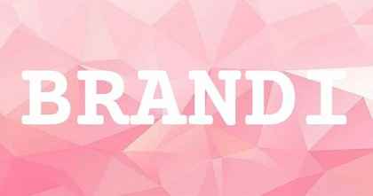 BRANDI英文名字意義