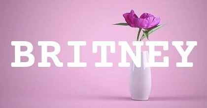 BRITNEY英文名字意義