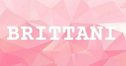 BRITTANI英文名字意義