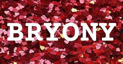 BRYONY英文名字意義