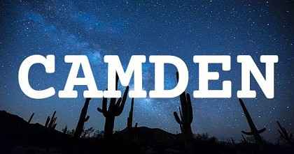 CAMDEN英文名字意義