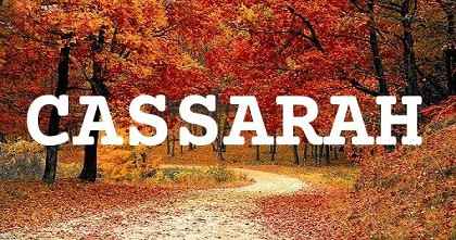 CASSARAH英文名字意義