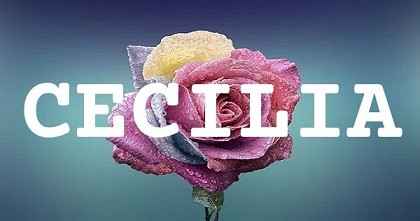 CECILIA英文名字意義