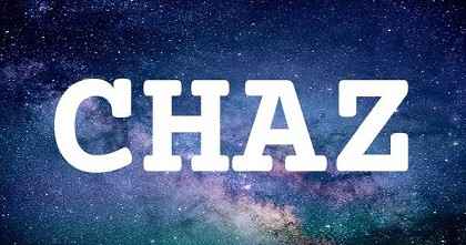 CHAZ英文名字意義