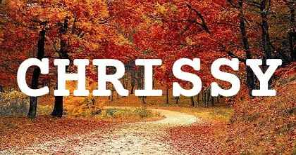 CHRISSY英文名字意義