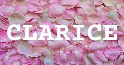 CLARICE英文名字意義