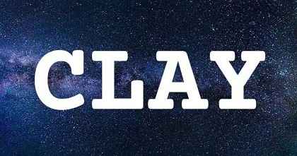 CLAY英文名字意義