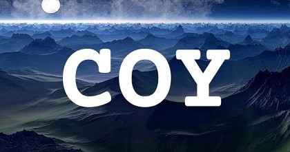 COY英文名字意義