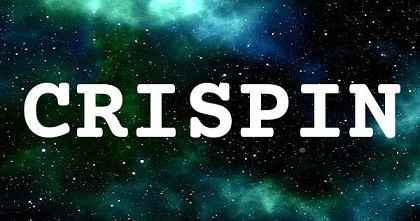 CRISPIN英文名字意義