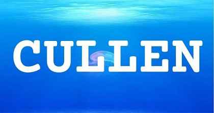CULLEN英文名字意義