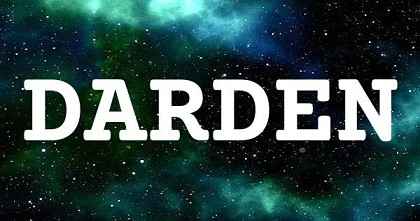 DARDEN英文名字意義